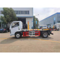 Dongfeng 4x2 poubelle camion poubelle amovible